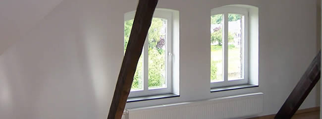 Wohnbereich mit Blick in den Garten